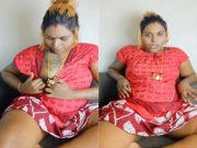 Today Exclusive – Tamil NRI Bhabhi Shows her Boobs