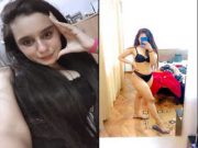 Today Exclusive – Cute Desi Girl Record her Selfie For Lover