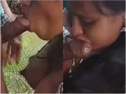 Today Exclusive – Telugu Lover OutDoor Blowjob and Fucking Part 1