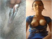 Today Exclusive – Desi Village Girl Shows her Boobs and Pussy Part 1