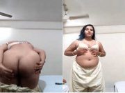 Today Exclusive – Sexy Mallu Girl Shows her Big Ass