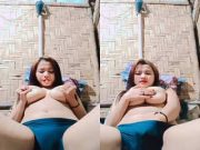 Today Exclusive – Horny Manipur Girl Paly With her Boobs and Pussy