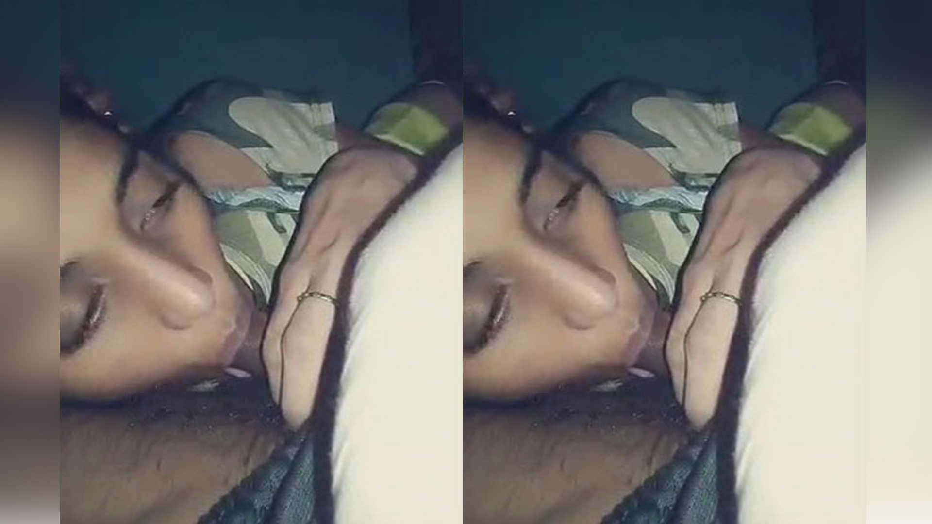 Cute GF Giving A Good Blowjob To Her BF