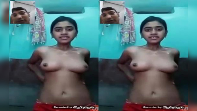 Bangladeshi Girl Bathing On Video Call