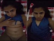 Today Exclusive – Cute Lankan Girl Shows her Boobs and Pussy