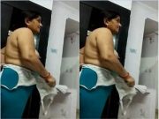 Today Exclusive – Indian Paid Randi Wearing Cloths after Fucking