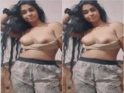Today Exclusive – Cute Desi Girl Shows her Boobs and Pussy Part 5