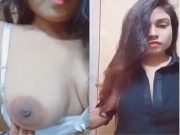Today Exclusive –Sexy Bangla Girl Shows Her Boobs and Pussy