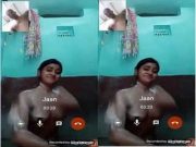 Today Exclusive – Cute Desi Girl Shows Bathing On Video Call