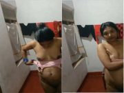 Today Exclusive – Desi Tamil Bhabhi Nude Video Record By Hubby
