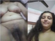 Today Exclusive –Desi Bhabhi Shows Her Boobs and Pussy Part 3