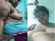Today Exclusive – Desi BBW Bhabhi Shows Her Boobs
