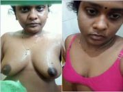 Today Exclusive – Desi Bhabhi Shows Her Boobs and pussy
