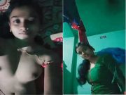 Today Exclusive – Cute Indian Girl Shows Her Boobs and Pussy