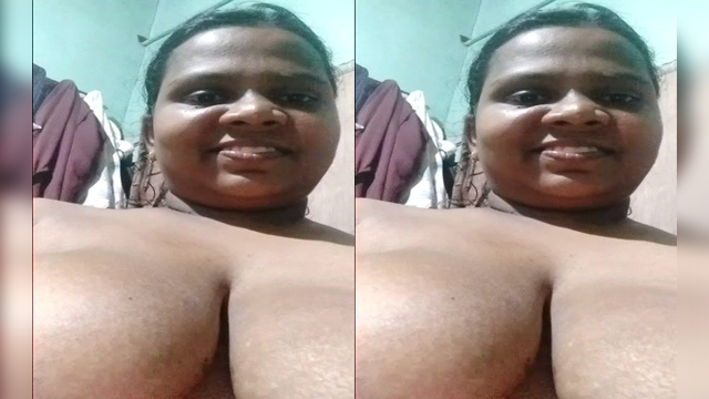 Village girl making video
