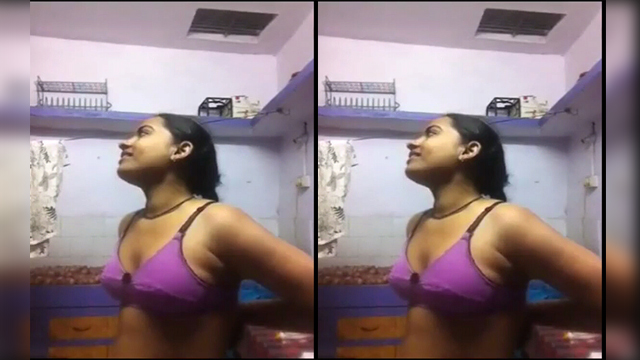 Beautiful girl making video for lover