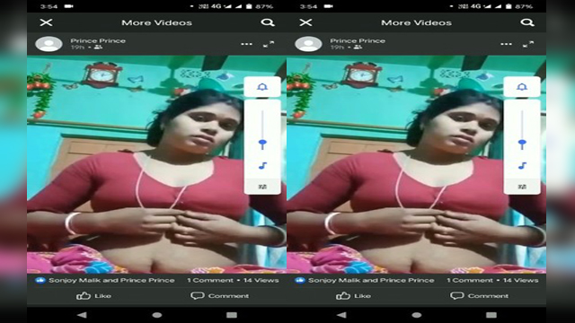 Desi Bhabhi Shows Boobs