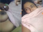 Today Exclusive – Indian paid Call Girl Shows her Boobs On VC