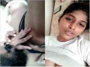 Today Exclusive –Hot Indian Lover Romance and Pussy Licking Part 4