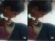 Today Exclusive -Telugu Wife Give Blowjob To Hubby