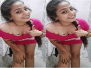 Today Exclusive -Hot Indian Girl Shows her Boobs and Pussy Part 14