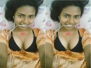 Today Exclusive -Cute Tamil Mallu Girl Shows Her Boobs and Pussy Part 1