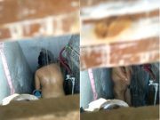 Today Exclusive -Desi Girl Bathing Capture In Hidden Cam