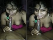 Today Exclusive -Sexy Indian girl Blowjob