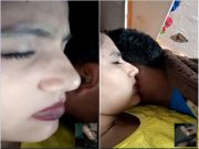 Today Exclusive -Desi Cpl Romance and Shows Fucking On Vc