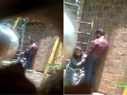 Today Exclusive -Desi Lovers Out Door Romance and Blowjob Part 3
