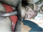 Today Exclusive -Desi Couple Kissing and Fucking