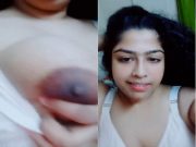 Today Exclusive – Sexy Desi Girl Shows her Boobs and Big Ass Part 1