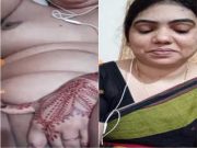 Today Exclusive – Desi Paid Bhabhi Shows her Boobs and Pussy On Vc Part 1