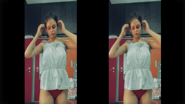 Insta Model Topless live teasing