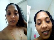 Today Exclusive -Desi Bhabhi Record Her Selfie For Lover