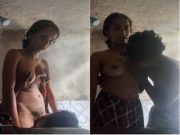 Horny Bhabhi Boobs Pressing and pussy Licking By Hubby