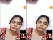 Desi Girl Shows her Boob on Vc Part 1