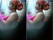 Today Exclusive -Village Bahbhi Bathing Record In Hidden Cam Part 5