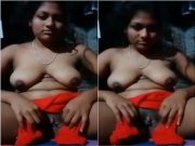 Village Girl Shows her Boobs and Pussy