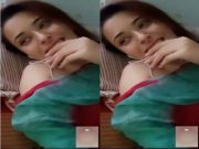 Cute Desi Girl Shows her Boobs and Masturbating Part 4