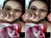 Cute Desi Girl Shows her Boobs and Masturbating Part 5