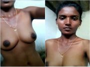 Today Exclusive -Tamil girl Shows her Boobs and Pussy