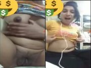 Today Exclusive -Desi Girl Shows her Boobs and Pussy
