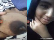 Today Exclusive -Desi Girl Shows her Boobs and Pussy part 2