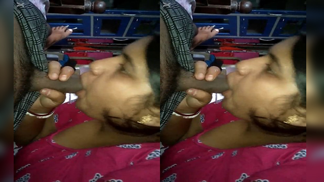 Desi Bhabhi Give Blowjob
