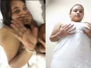 Today Exclusive-Big Ass Desi Girl Boobs Sucking and hard Fucked By Lover Part 3