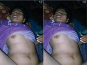 Today Exclusive-Sexy Telugu Wife Fucked Part 2