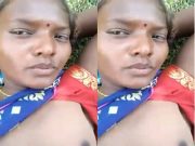 Today Exclusive-Village Bhabhi OutDoor Fucking With Lover