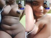 Today Exclusive- Hot Desi girl Shows Her Boobs and Pussy On VC