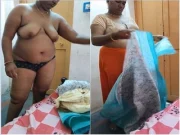 Today Exclusive-Desi Telugu Bhabhi Shows Her Nude Body part 2